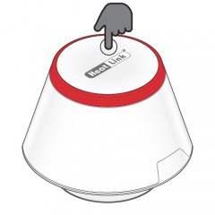 Press multi button (enter pair mode)